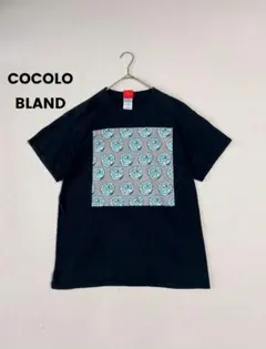 COCOLO BLAND ココロブランド tシャツ M ロゴ入り ドーナツ柄 — image 1