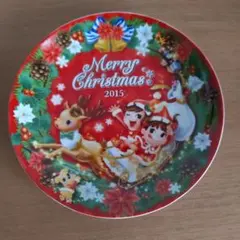 不二家 ペコちゃん クリスマスプレート 2015 — image 1