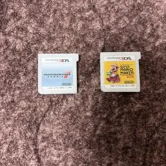 ニンテンドー3DSソフト マリオカート7 スーパーマリオメーカー 2本セット — image 1