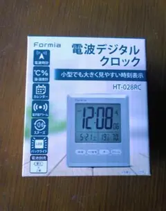 Formia 電波デジタルクロック HT-028RC — image 1