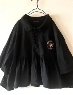 古着　リメイクポロシャツ — image 1