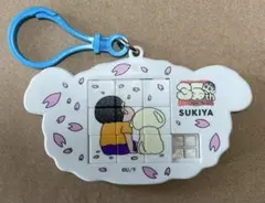 クレヨンしんちゃん すき家 35周年 スライドパズル キーホルダー — image 1