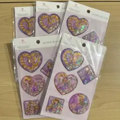 セリア　ビッグウォーターシール　中川翔子　ラプンツェル　5点セット　ディズニー — image 1