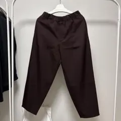 イージーパンツ ダークブラウン — image 1