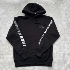 【希少】Water Knot 釣り パーカー L 黒 バックロゴ 裏起毛 美品 — image 1