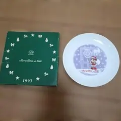 不二家 ペコちゃん 1993年 クリスマスプレート — image 1
