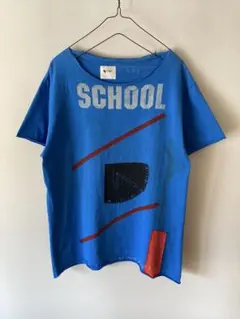 SPOLOGUN / Graphic T-shirt (blue) — image 1