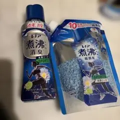 レノア 煮沸レベル消臭 抗菌ビーズ SPORTS 本体＆詰替セット — image 1