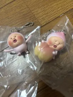 こびとづかん カクレモモジリコレクション カクレモモジリ キーホルダー　2セット — image 1