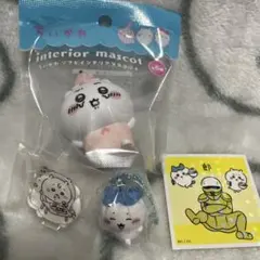 ちいかわ ソフビインテリアマスコット 3点セット — image 1