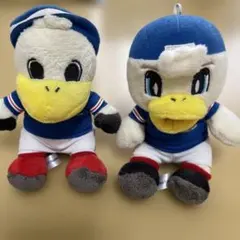 横浜F・マリノス マリノス君 マリノスケ ぬいぐるみ 2体セット — image 1