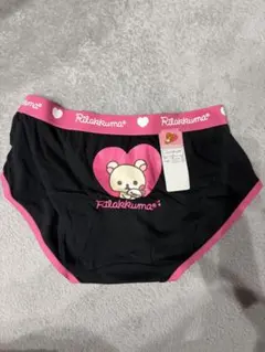 Rilakkuma リラックマ ショーツ Lサイズ ブラック — image 1