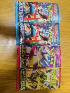 未開封】ポケカ メガブレイブ シンフォニア エメラルド 4P — image 1