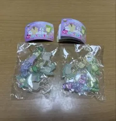 アミュキャラ　ぷっくりんちょシール　おとぼけケロピョン　シュナとボブ　シマちゃん — image 1