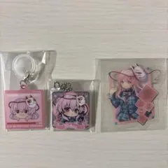 秦こころ アクリルキーホルダー　めじるしアクセサリー　クリアステッカー — image 1