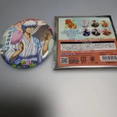 銀魂 坂田銀時 75mm パーティクル缶バッジ — image 1