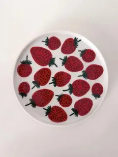 【未使用】marimekko MANSIKKA プレート 皿 — image 1