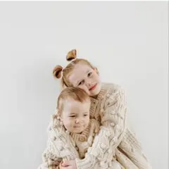 ライリーアンドクルーRylee + Cruぽんぽんケーブル編みニットカーディガン — image 1
