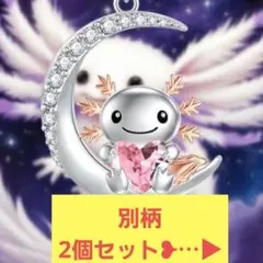 ウーパールーパー ネックレス 2個セット — image 1
