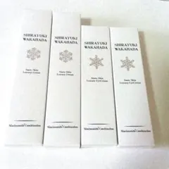 SHIRAYURI WAKAHADA　薬用クリーム2点 ＆アイクリーム2点　新品 — image 1