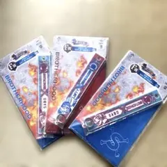 【未開封】一番くじ ワンピース F賞 ルフィ サボ ラバーキーホルダー3枚組 — image 1