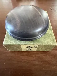 黒檀　香合 箱付き未使用 — image 1