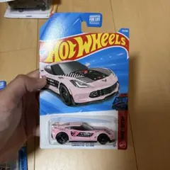 ホットウィール　コルベット　C7　Z06　ピンク　日本未入荷 — image 1