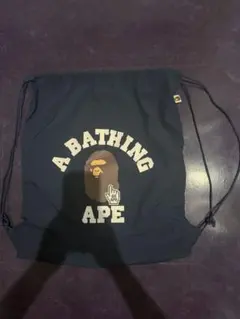 A BATHING APE ナップサック ネイビー — image 1