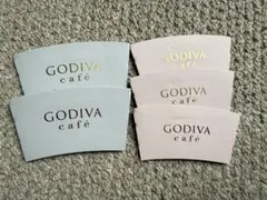 GODIVAゴディバカフェ限定スリーブ5点まとめてパステルカラーが可愛い新品 — image 1