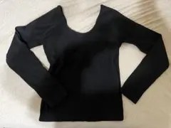 SeaRoomlynn（シールームリン） カップ付き長袖カットソー ブラック — image 1
