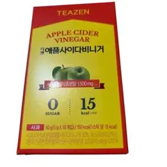 10本　【TEAZEN】アップルサイダービネガー ダブルビネガー — image 1