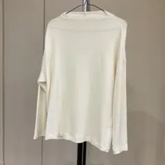 アイボリー 長袖 Tシャツ Lサイズ — image 1