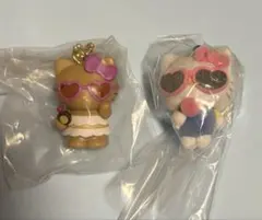 ハローキティ ガチャガチャ チャーム 2種セット — image 1