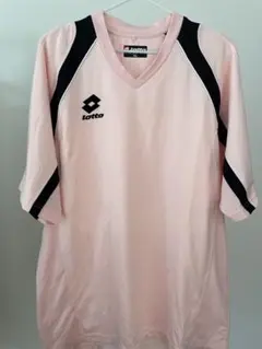 micha* 様専用　lotto ロット　Tシャツ　ピンク　XL 古着 — image 1
