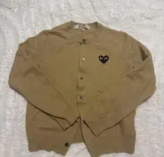 PLAY COMME des GARÇONS カーディガン ベージュ M — image 1
