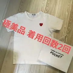 PLAY COMME des GARÇONS Tシャツ ホワイト S — image 1