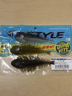 DSTYLE GEELACANTH 4インチ ワーム 3色セット — image 1