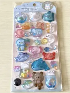 ★【正規品】つぶらなひとみ 水族館 ウォーターシール★ — image 1