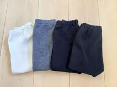 UNIQLO 80 裏起毛　パンツ　４枚セット — image 1
