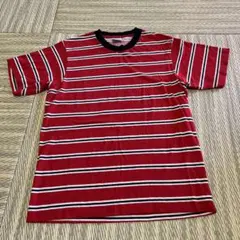 JIM THOMPSON 半袖 Tシャツ ボーダー レッド L — image 1