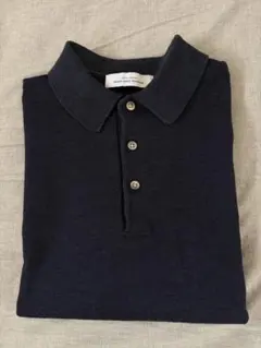 GREEN LABEL RELAXING 麻×ポリエステル ポロシャツ Sサイズ — image 1