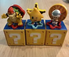 マリオ スーパーマリオ フィギュア 3点セット キノピオ チコ　クッパ — image 1