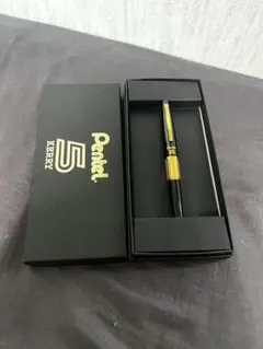 Pentel KERRY シャープペンシル ブラック ゴールド — image 1