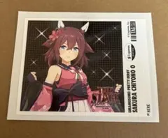 ウマ娘 プリティーダービー オリジナルラベル缶 ステッカー サクラチヨノオー — image 1