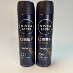 NIVEA MEN DEEP ESPRESSO 制汗スプレー 2本セット — image 1