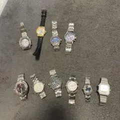 腕時計 10本 まとめ売り SEIKO CASIOメンズ ジャンク 動作未確認 — image 1