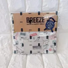 BREEZE 長袖エプロン 恐竜柄 70-90cm お食事エプロン — image 1