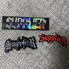 Supplier ステッカー 3枚セット ロゴ ホログラム ストリート — image 1