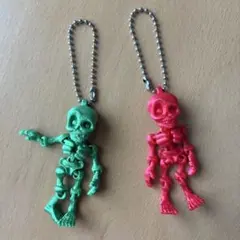 【匿名発送】3D ガイコツ　キーホルダー　セット売り — image 1