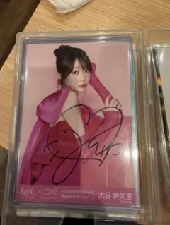 ＝LOVE 大谷映美里 国立衣装 チュウ 直筆 イコラブ みりにゃ — image 1